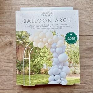 Blue balloon arch kit, DIY balloon garland party supplies